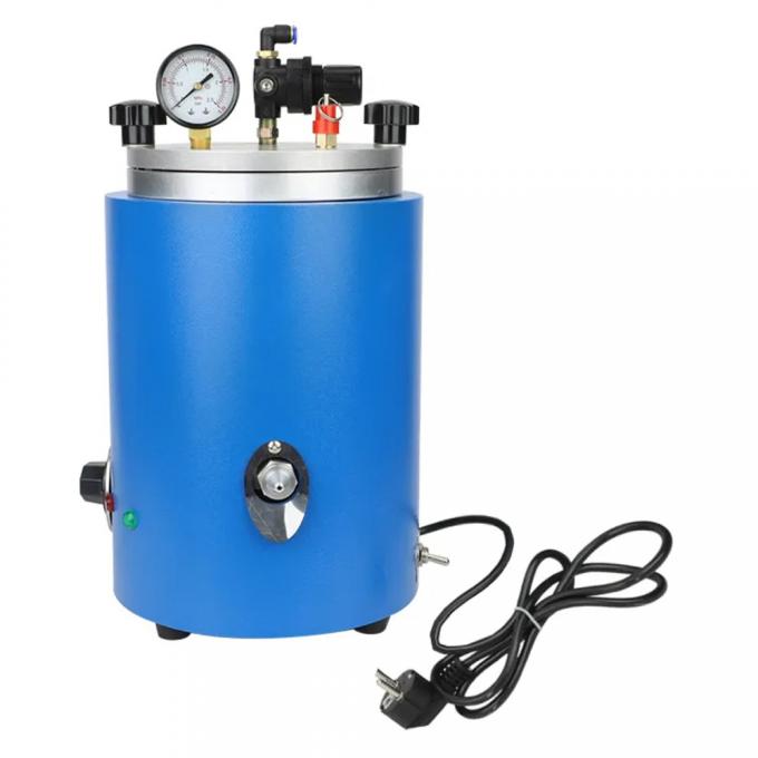 Injetor de cera de tanque 5,5 LB para controle manual de joias 500 W 0