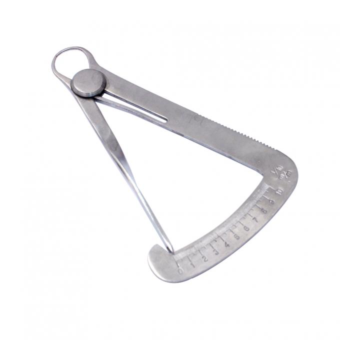 Aço inoxidável dentro calibradores de grau medindo 0-10mm 1