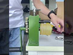 Máquinas de laminação de 65 mm para trabalho de dobra, fabricação de artesanato, processamento